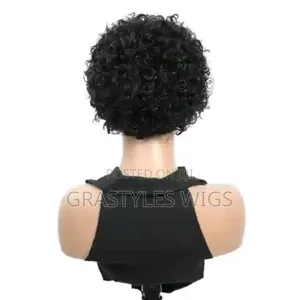 Human Hair Water Curl Wig
