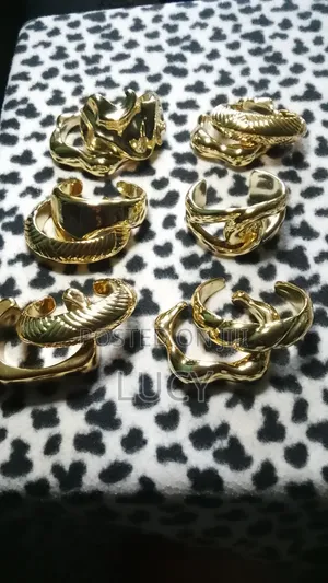 Chunky Gold Bangles