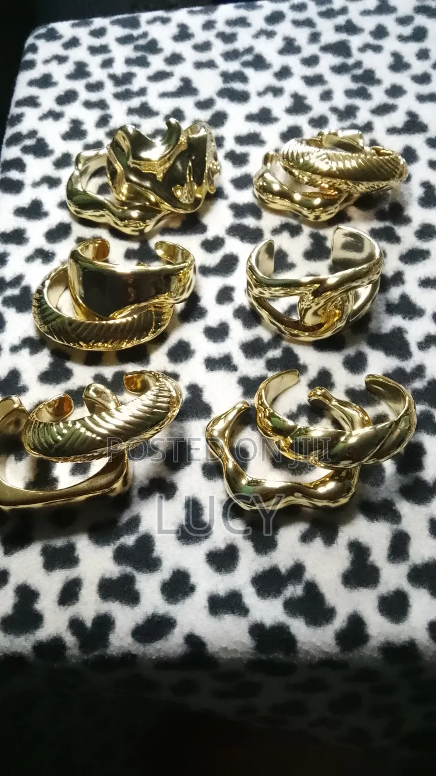 Chunky Gold Bangles