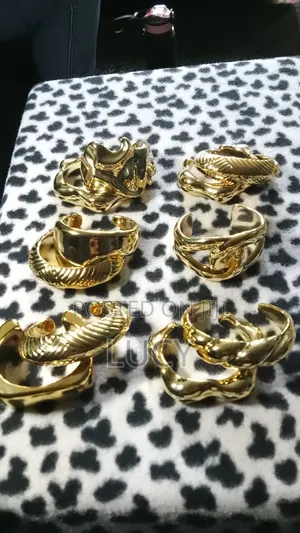 Chunky Gold Bangles