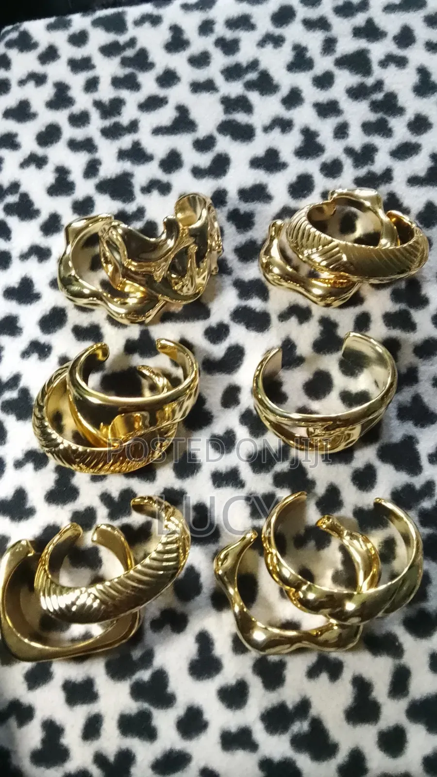 Chunky Gold Bangles