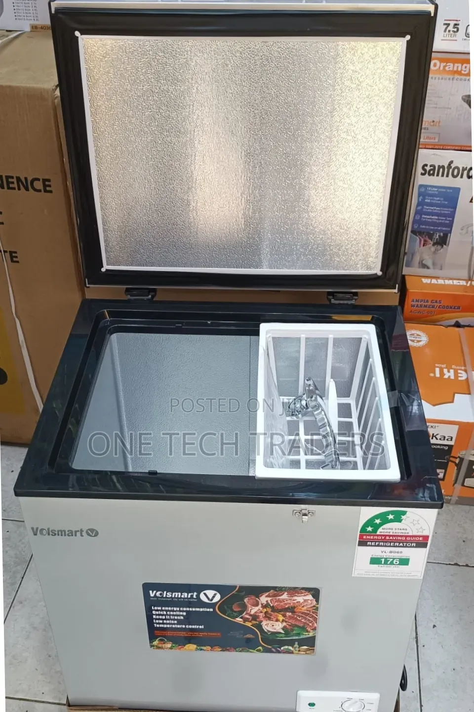 Chest Freezer 60 Litres Volsmart