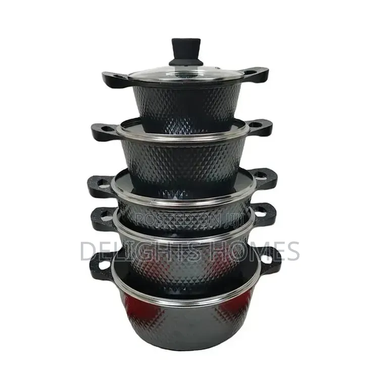 Lucky Rain 10pc Cookware Set Nonstick-Pa