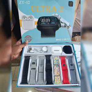 ZT-12 ULTRA 2 7 IN 1 Smart Watch Plus Free Earpods