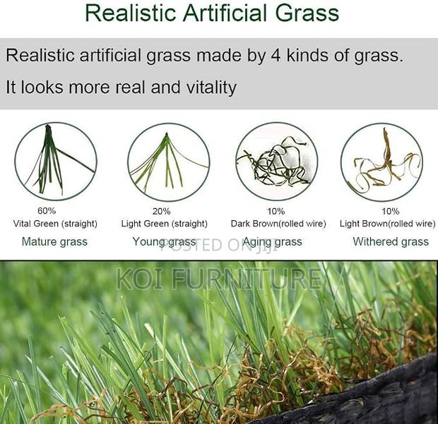 Home Decor; Artificial Tuff Home Garden Grass - thumbnail 6