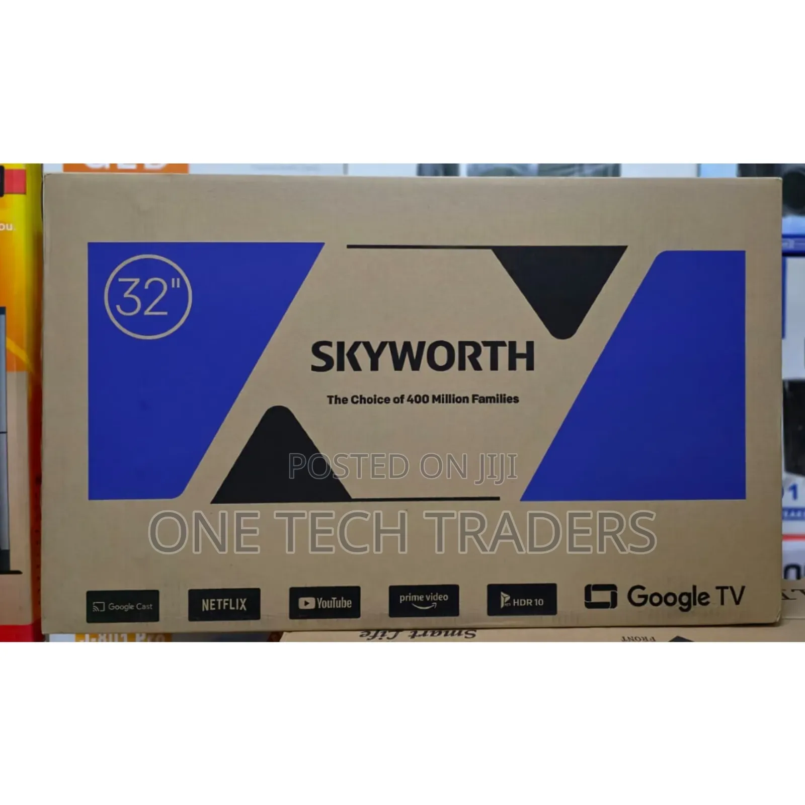 Skyworth 32 Inches TV Smart Android, Frameless