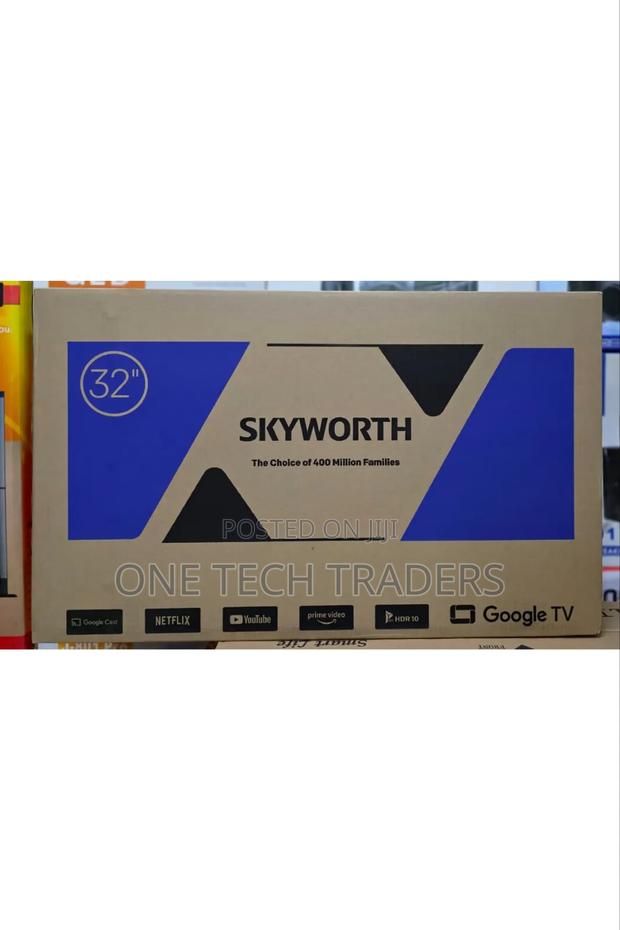 Skyworth 32 Inches TV Smart Android, Frameless - thumbnail 2