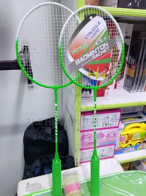 Badminton Racket With 2 Sets
