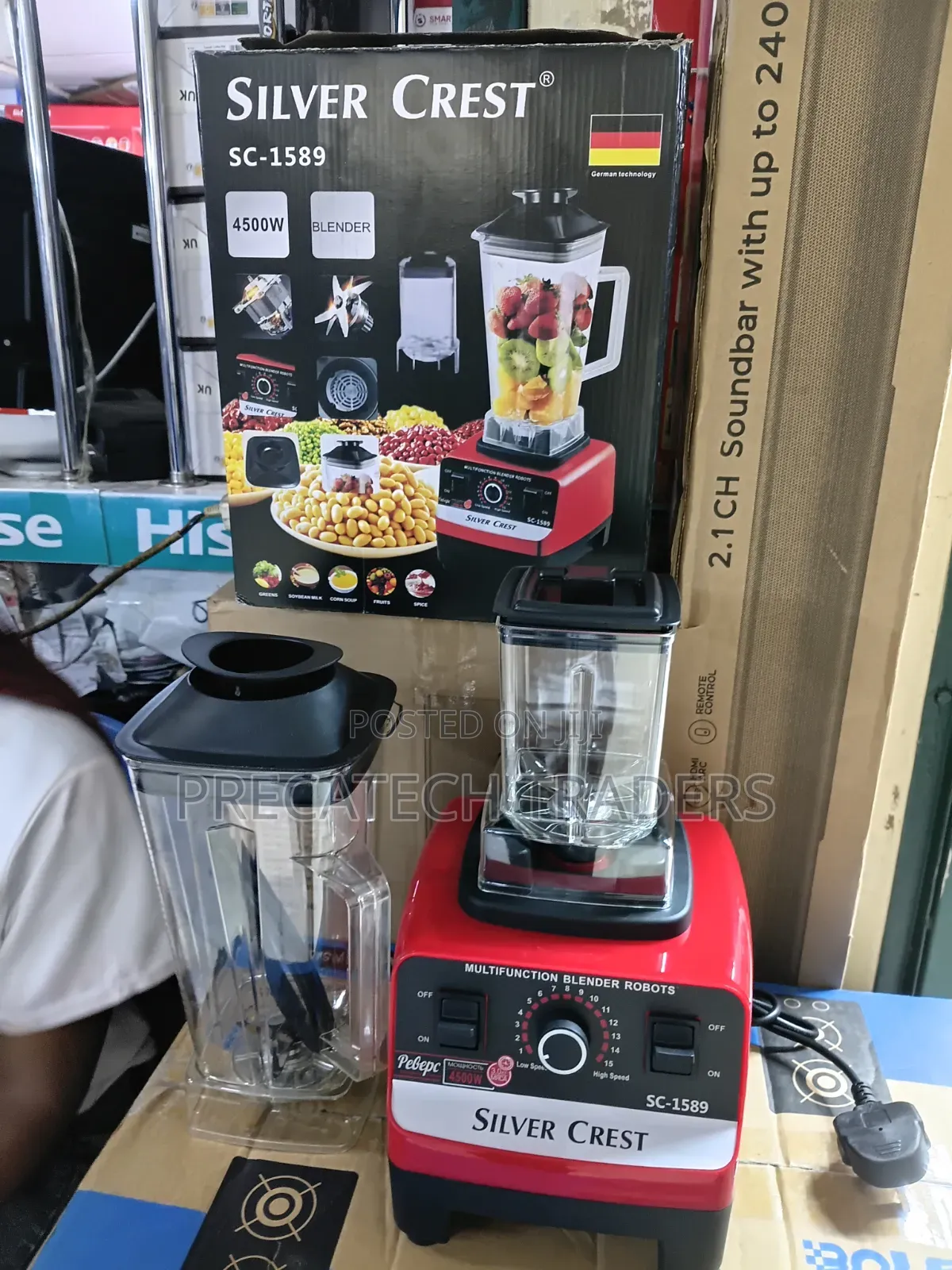 Silver Crest SC-1589 4500W Heavy Duty Blender