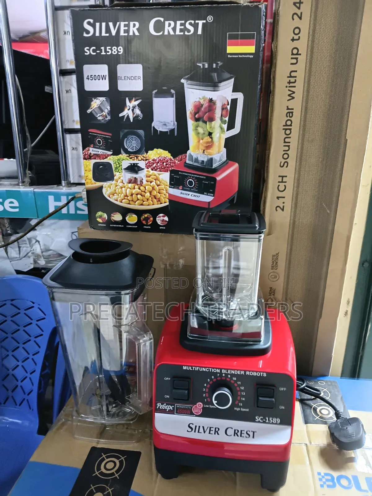 Silver Crest 4500W Multifunction Blender – SC-1589