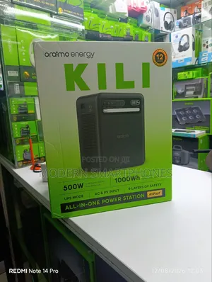 Oraimo Energy KILI 1000Wh 500W Portable Power Station