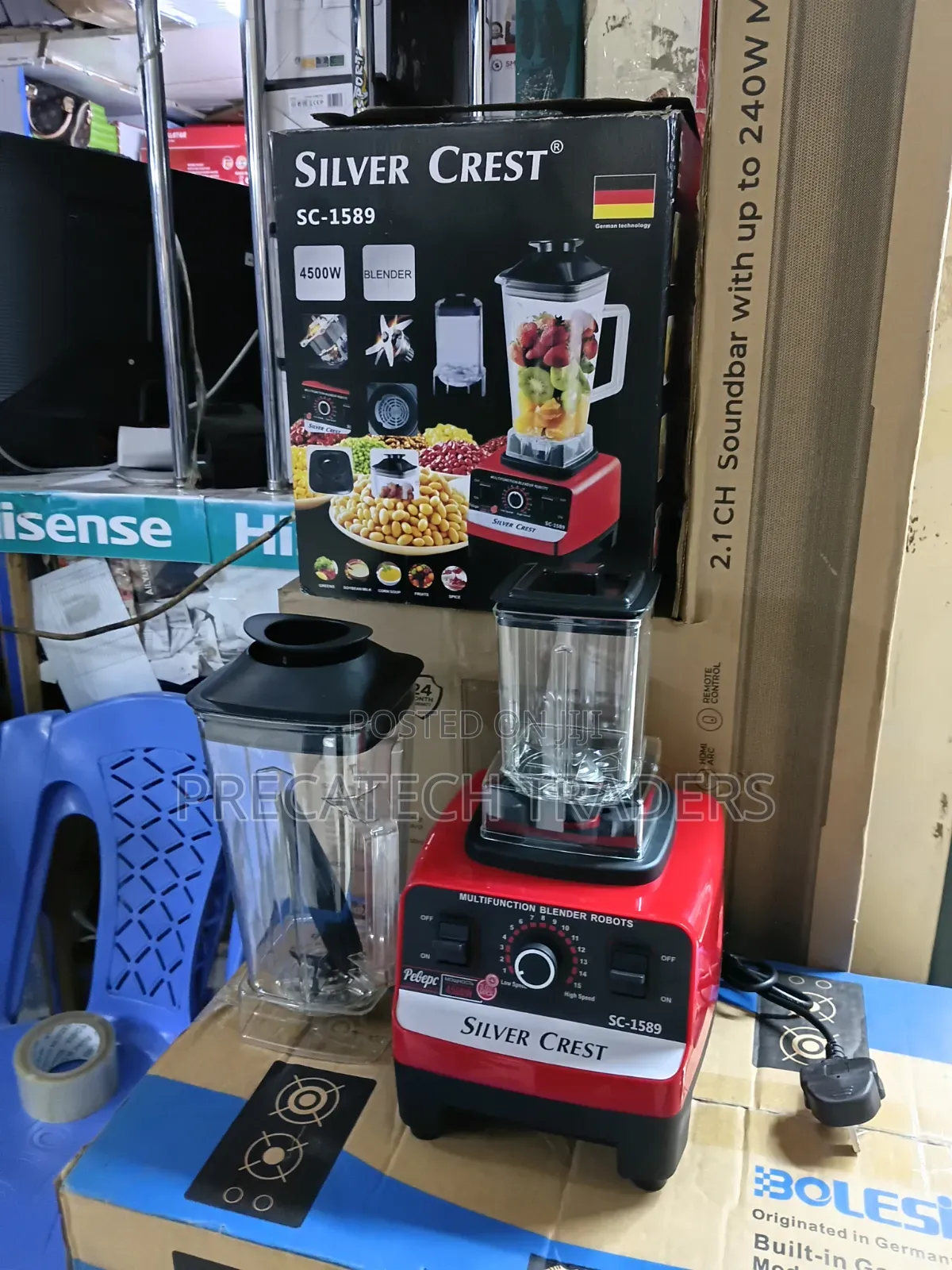 Silver Crest 4500W Blender – Multifunction Food Processor