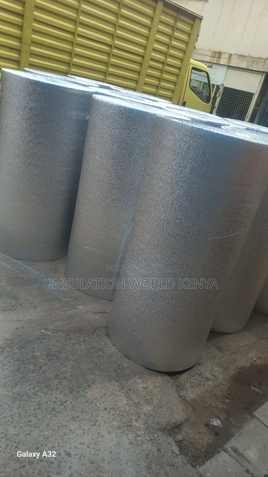 Double Laminated Polyethylene Roof Insulation Roll – 50m X 1.2m X 2mm