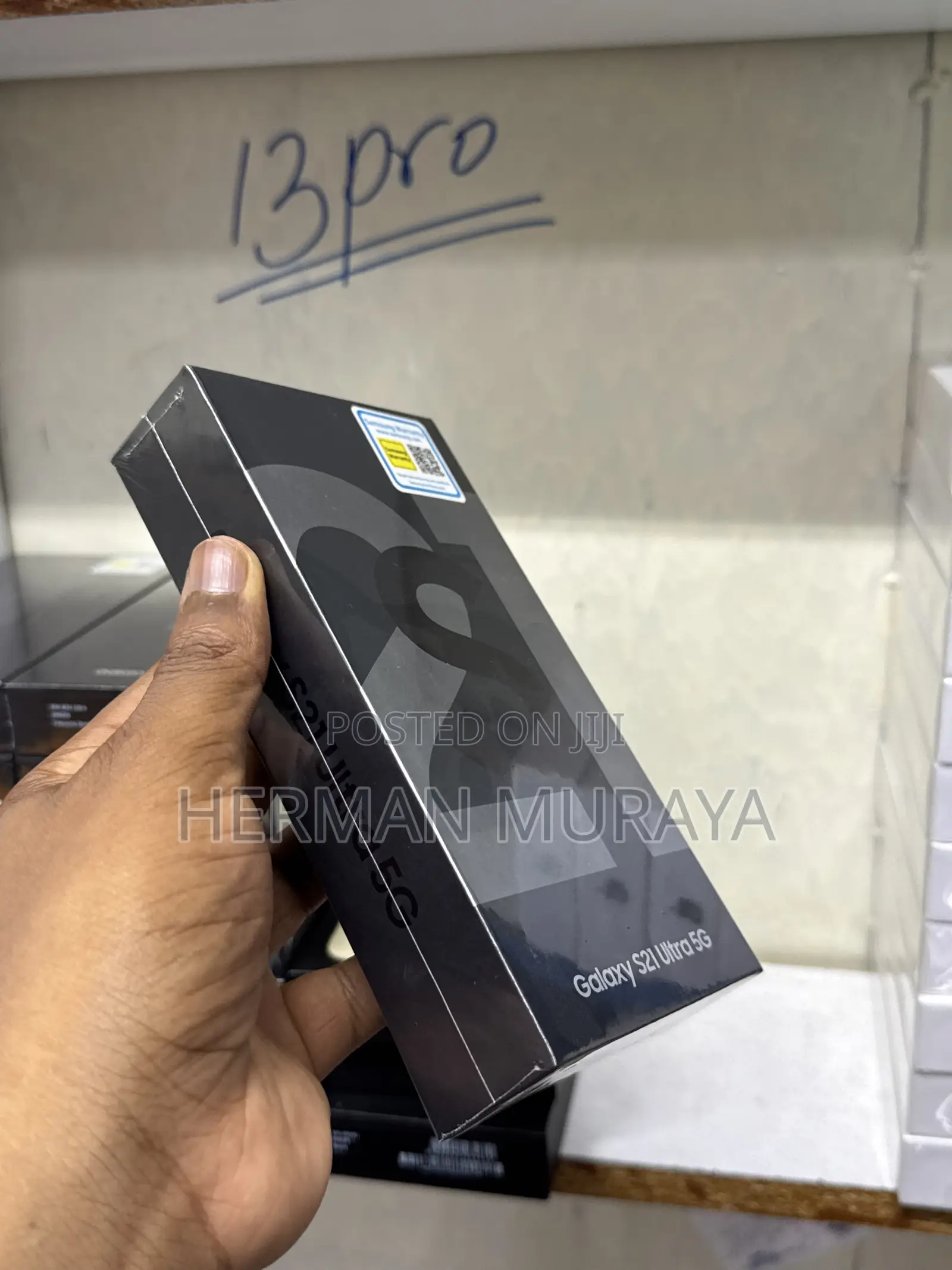 New Samsung Galaxy S21 Ultra 5G 256 GB Black