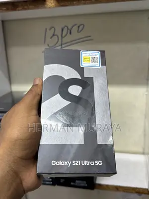 New Samsung Galaxy S21 Ultra 5G 256 GB Black
