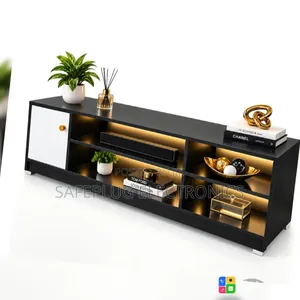 Modern Imported TV Unit – Executive Entertainment Stand With Storage