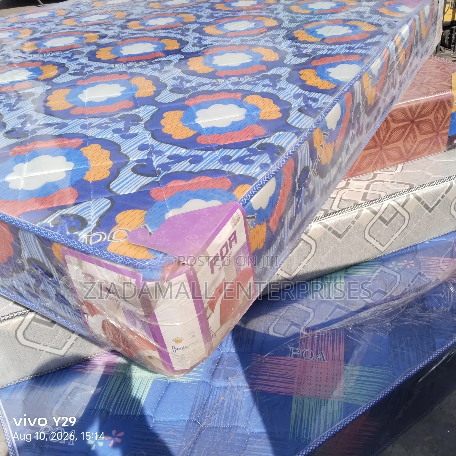 Medium Density - Poa Mattress 4by6 8inches Quilted