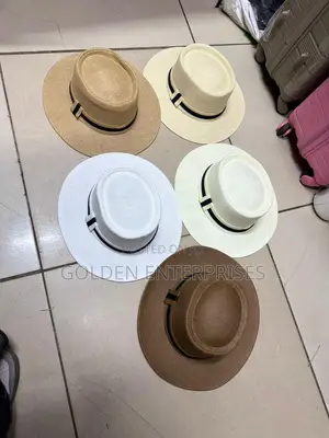 Classic Wide-Brim Straw Fedora Hat – Stylish Summer Sun Hat