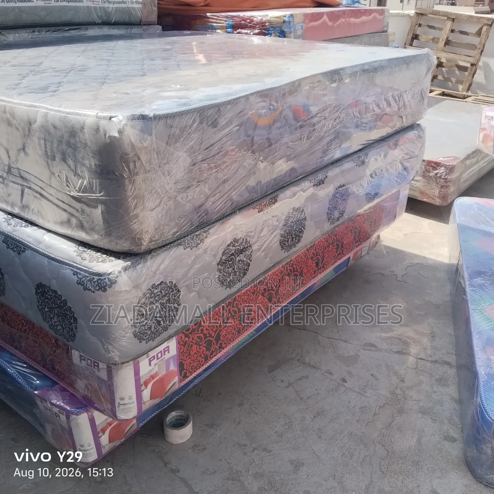 5by6 8inche Morning Glory Mattress. Quilted