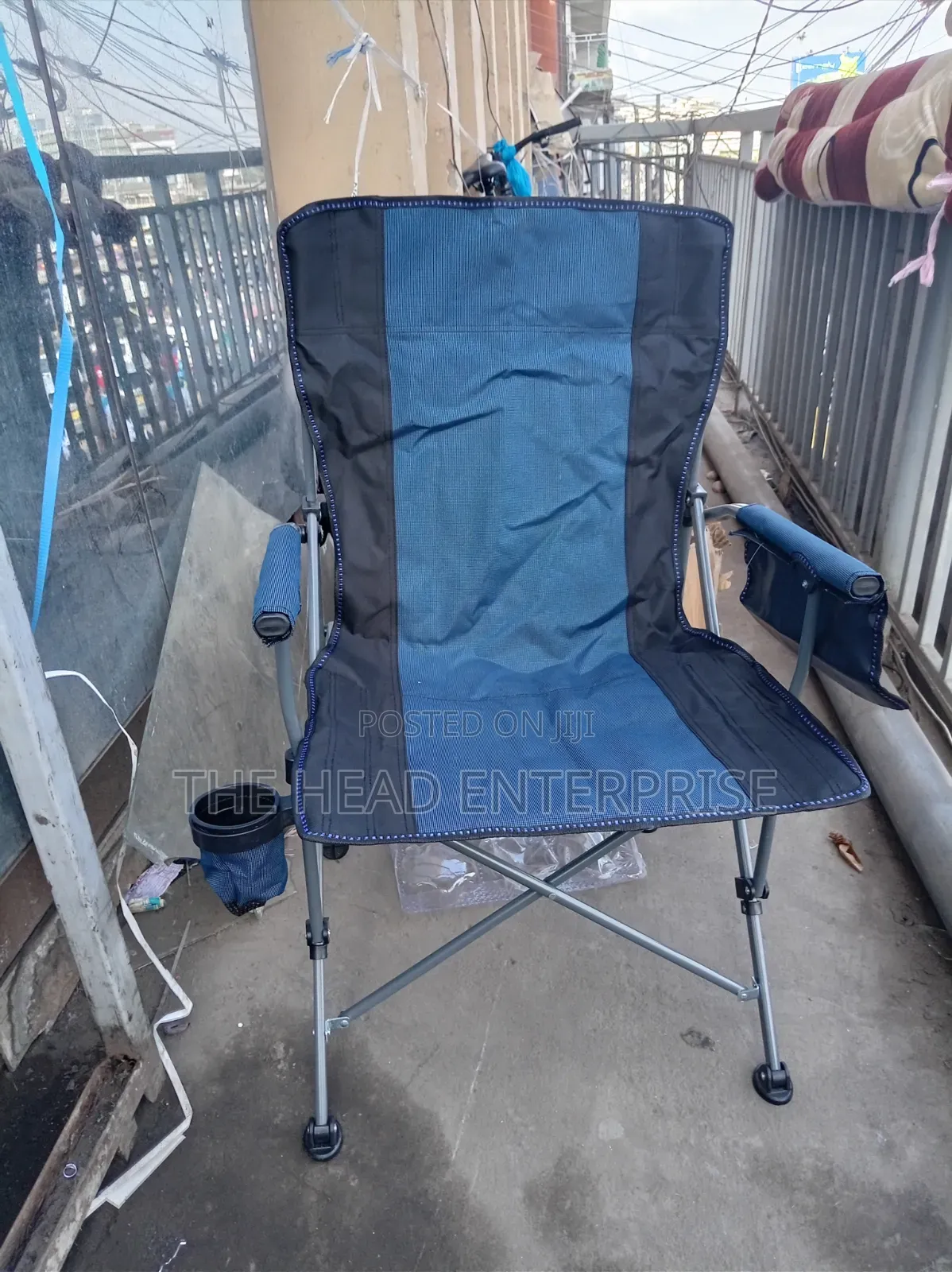 Foldable and Portable Camping Chair Upto 120kg Weight Load