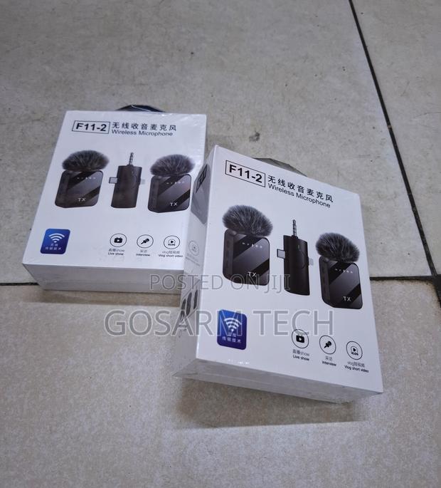 F11 Wireless Microphone for Clear Audio Content Recording - main view
