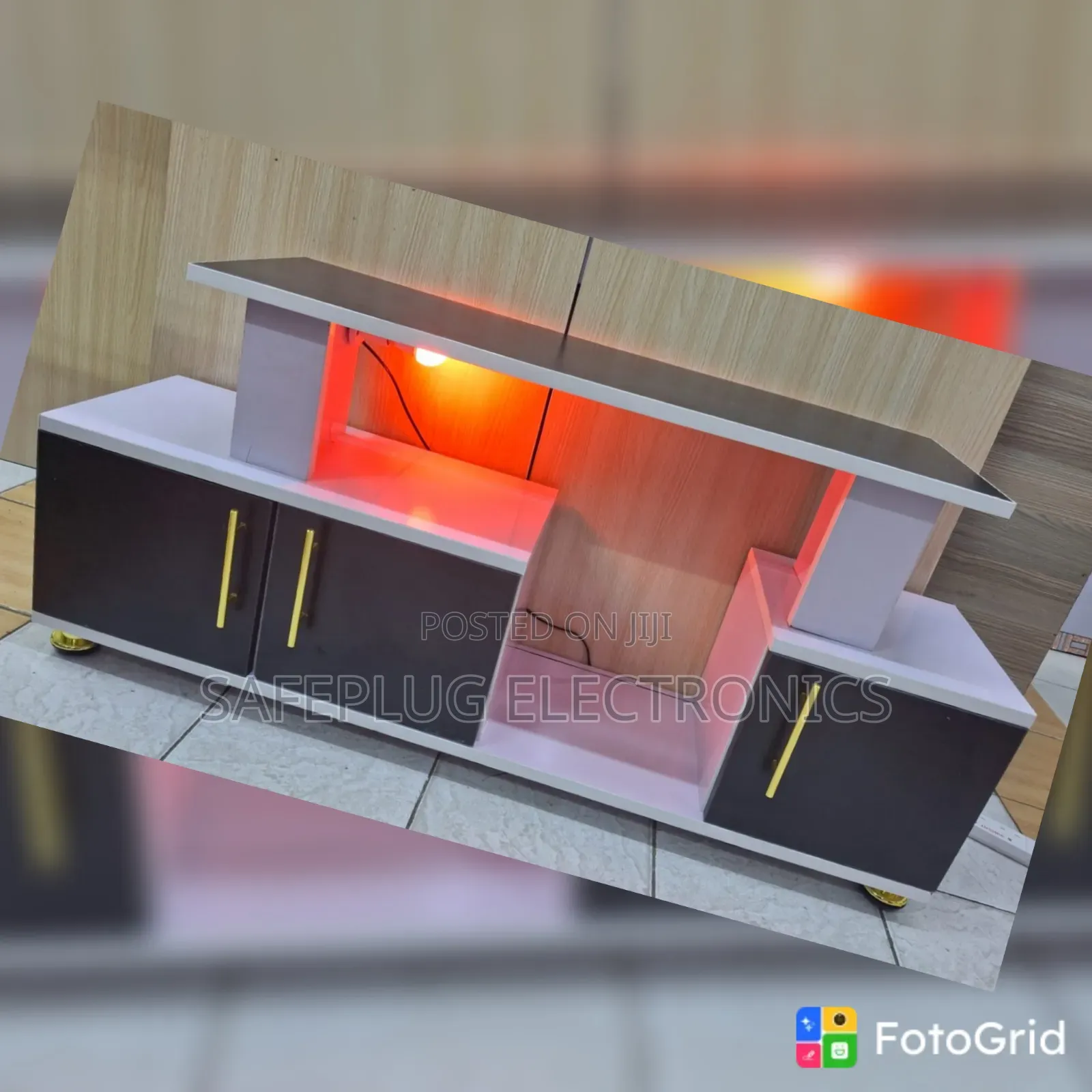 Modern Istanbul 2 TV Unit – LED-Lit Entertainment Stand for Home