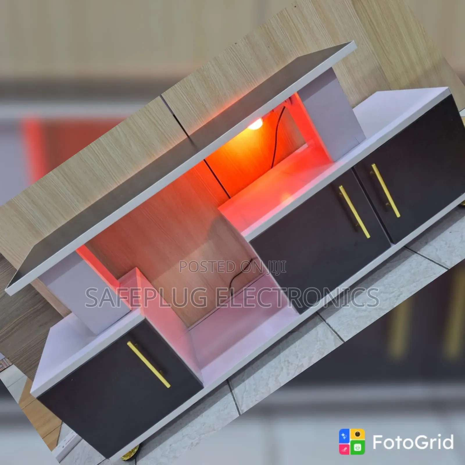 Modern Istanbul 2 TV Unit – LED-Lit Entertainment Stand for Home
