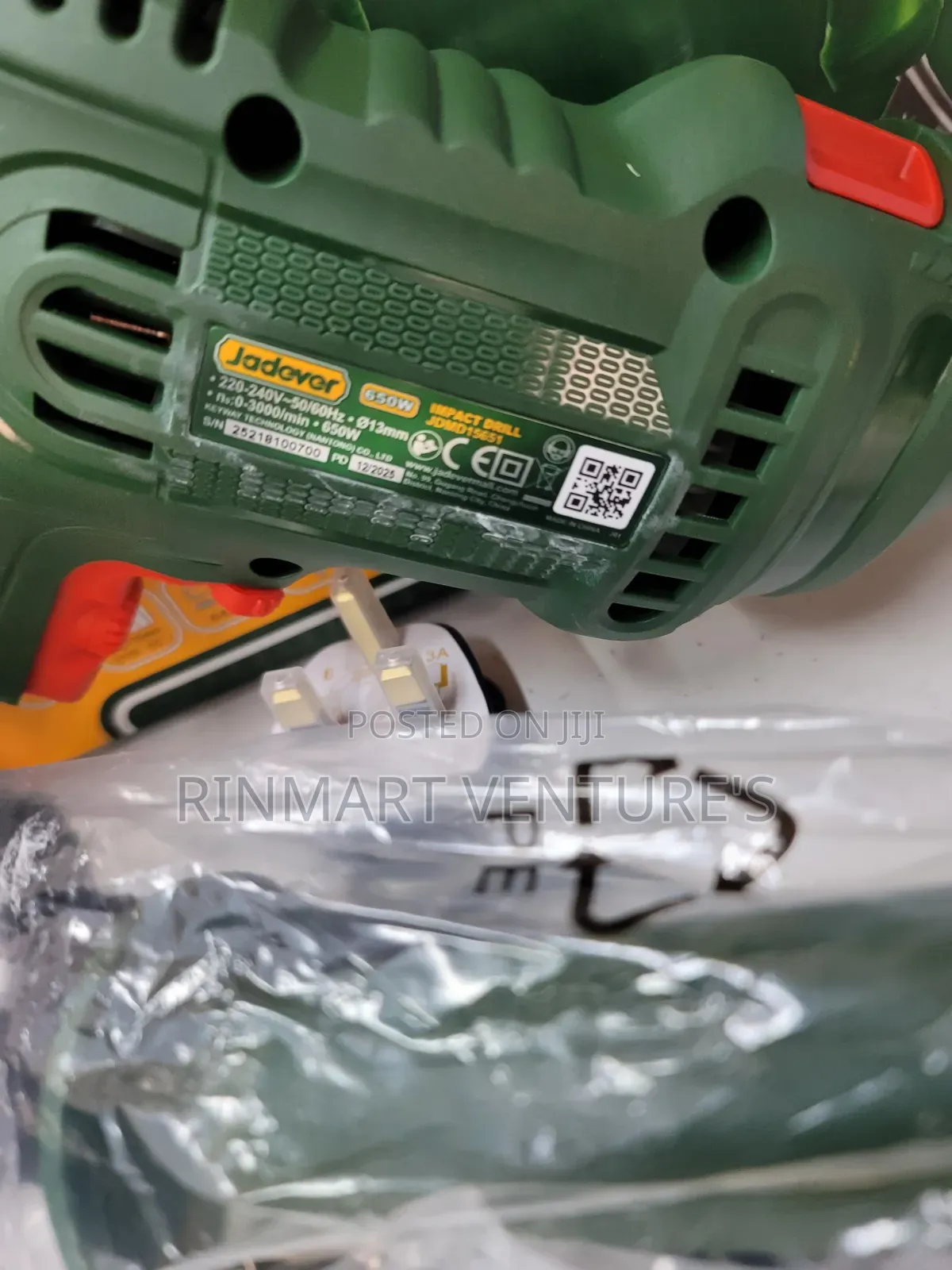 New Jadever Electric Drill 650w/ Jadever Drill 650w