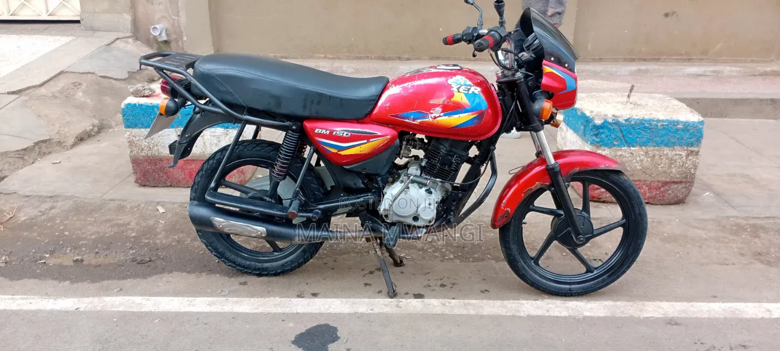 Bajaj Boxer 2021 Red