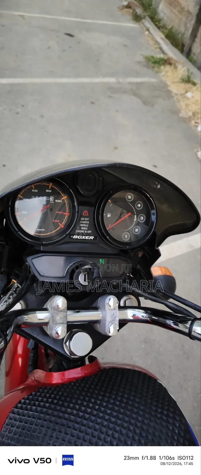 Bajaj Boxer 150 UG 2026 Red