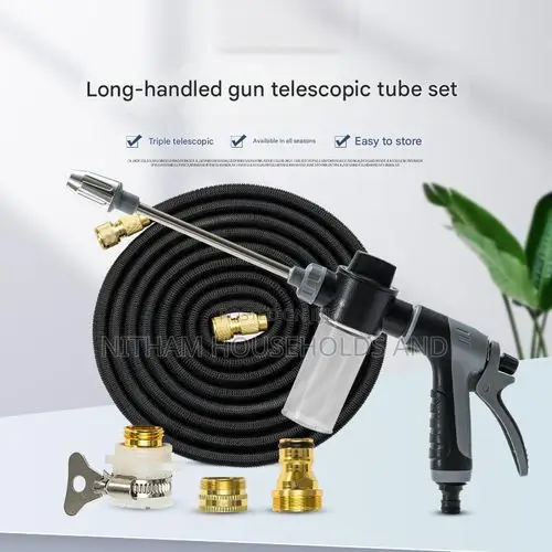 Telescopic Hose and Water Gun Kit