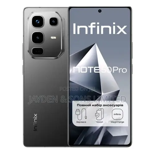 New Infinix Note 50 Pro 256 GB Black