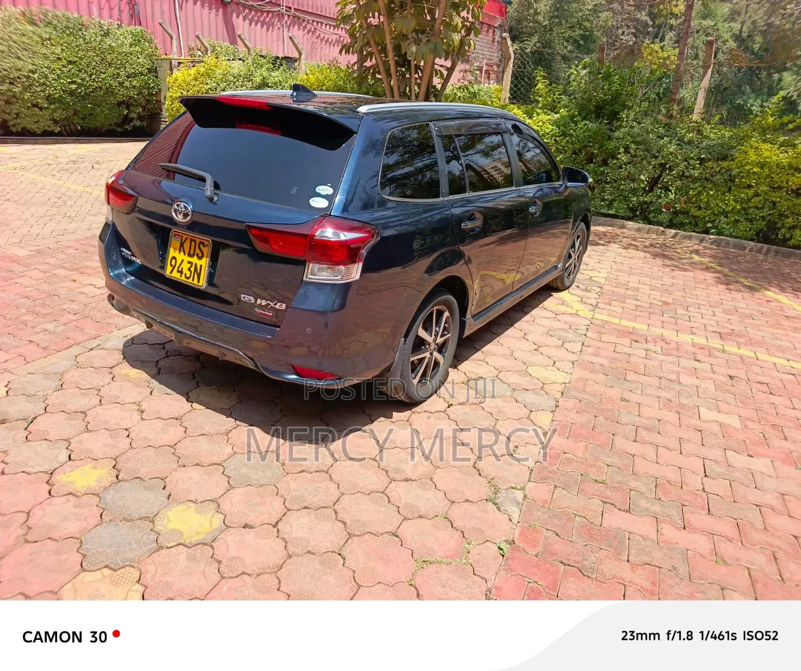 Toyota Corolla Fielder 2017 Black