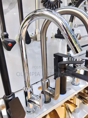 Chrome Kitchen Pillar Mixer
