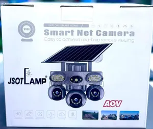 Solar Powered Multilence Security Camera