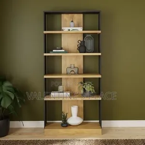 Classy Multi-Tier Wooden Bookshelf for Quick Sale!