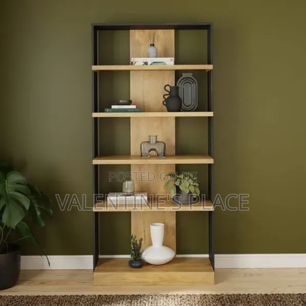 Classy Multi-Tier Wooden Bookshelf for Quick Sale!