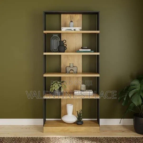 Classy Multi-Tier Wooden Bookshelf for Quick Sale!