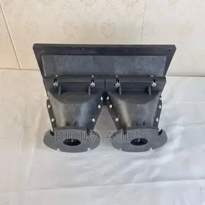 : Heavy-Duty Dual 2" Bolt-on Line Array Waveguide Horn Flare