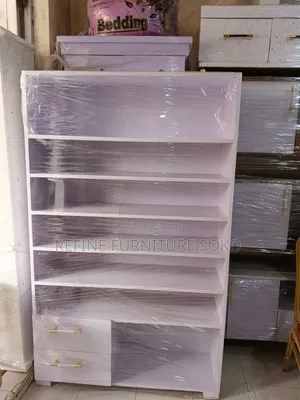 White Morden Spacious Shoerack