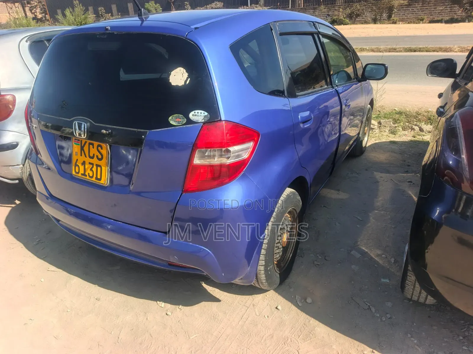 Honda Fit 2011 Blue