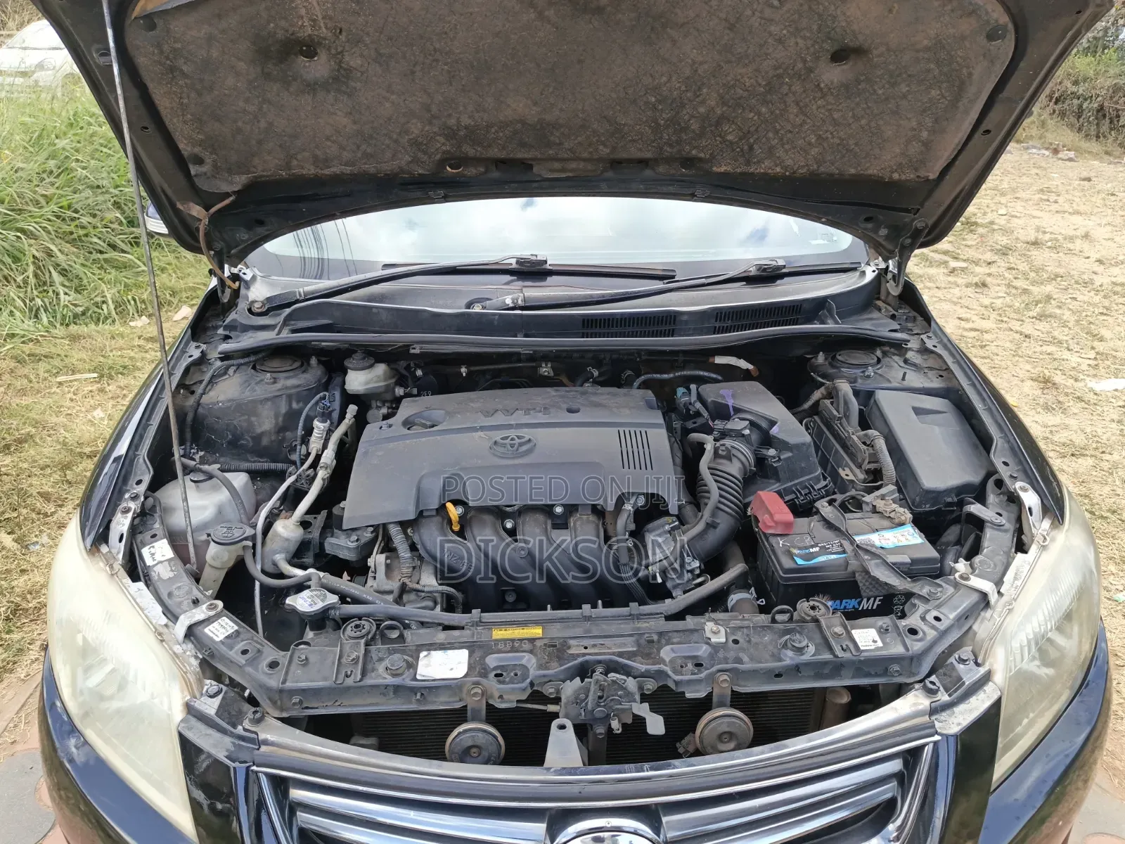 Toyota Corolla Fielder 2011 Black