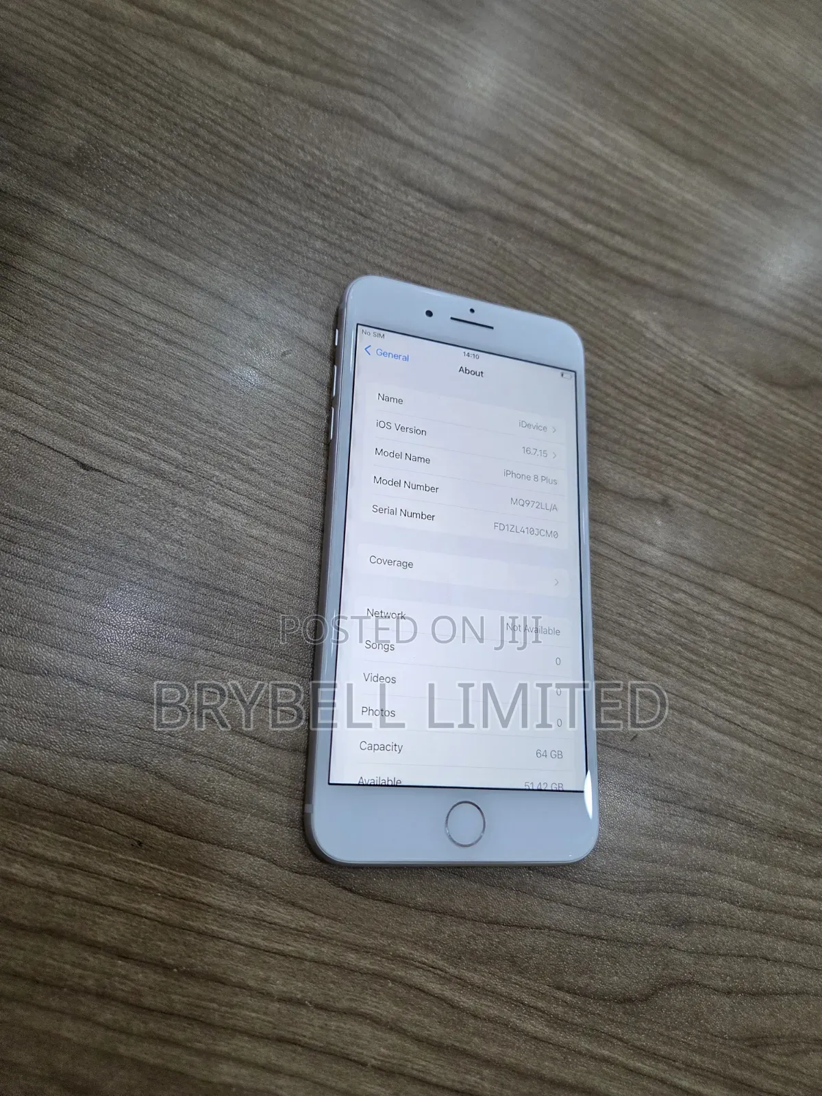 Apple iPhone 8 Plus 64 GB White