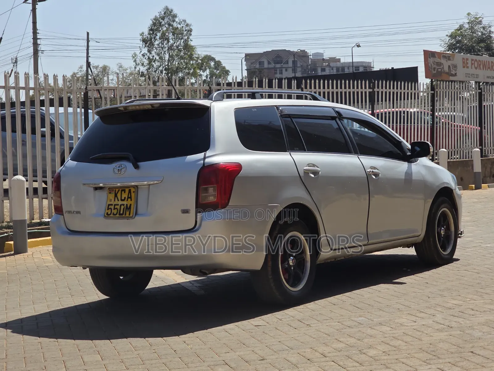 Toyota Corolla Fielder 2008 Silver