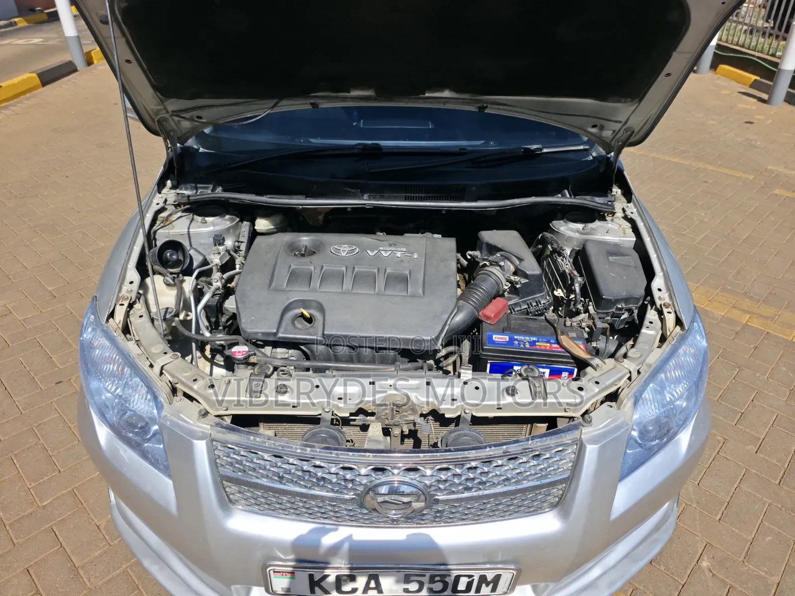 Toyota Corolla Fielder 2008 Silver