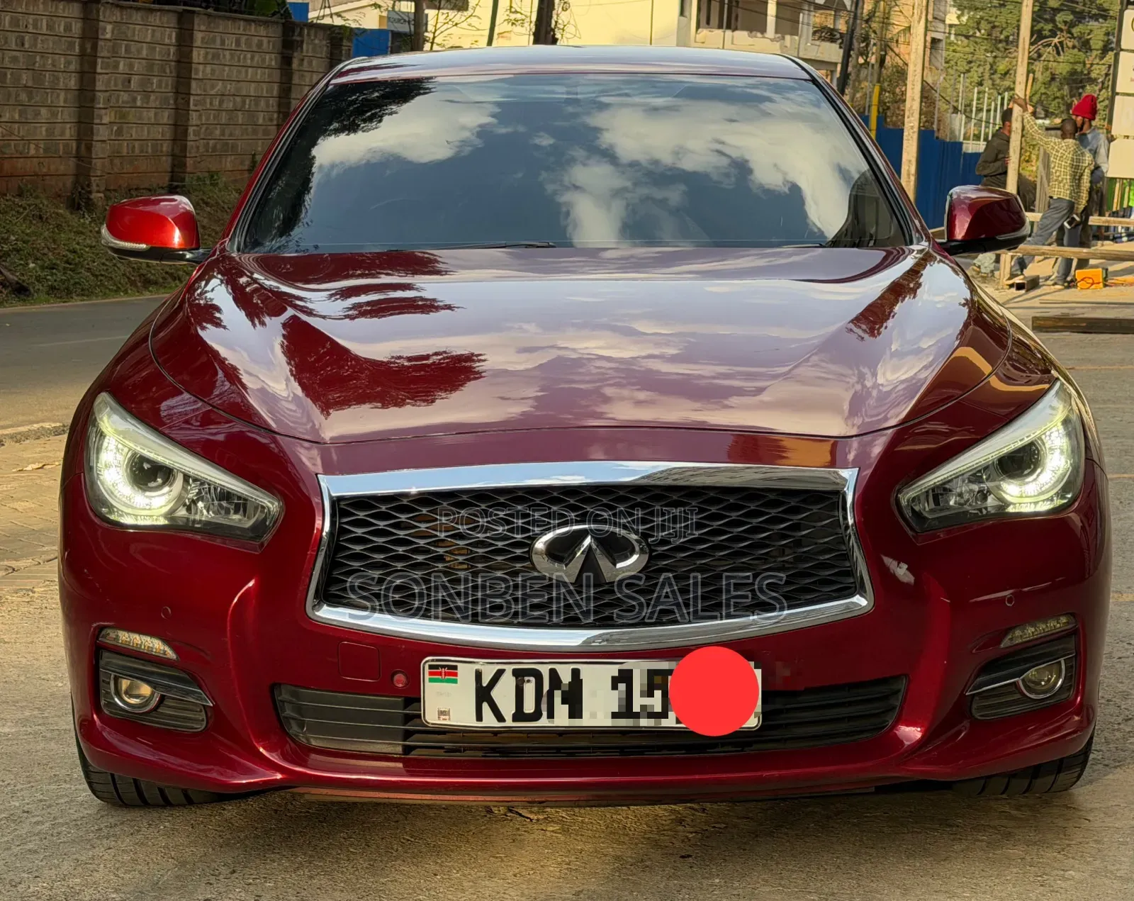 Nissan Skyline 2016 Red