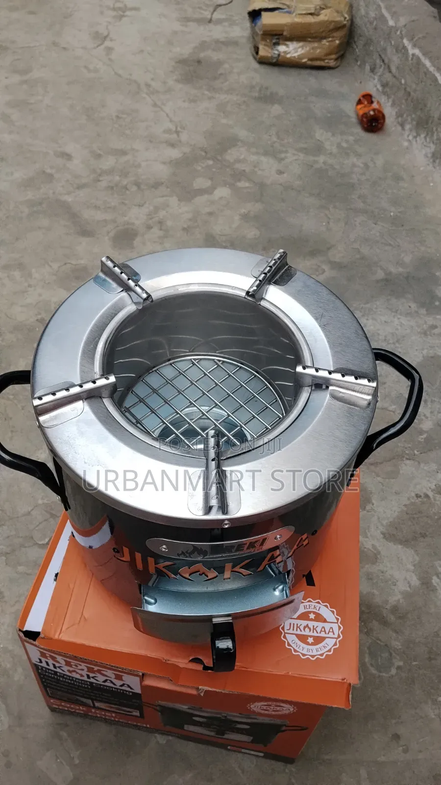 Reki Jiko Kaa High Efficiency Charcoal Cooking Stove