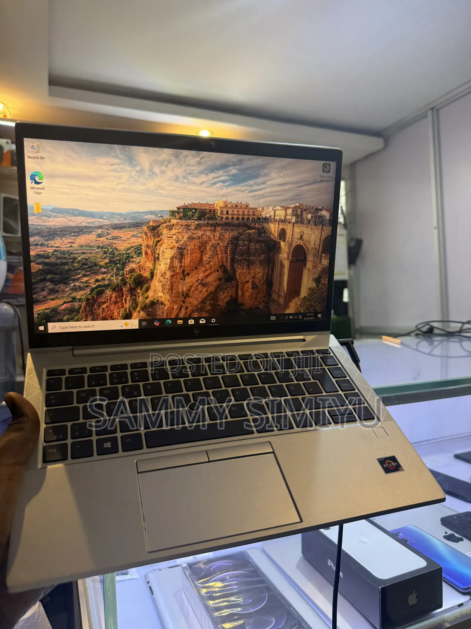Laptop HP EliteBook 840 G5 8GB Intel Core i5 SSD 256GB