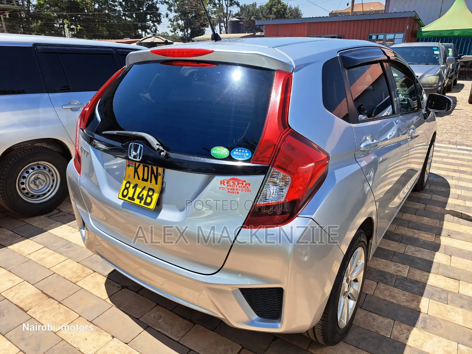 Honda Fit 2016 Silver