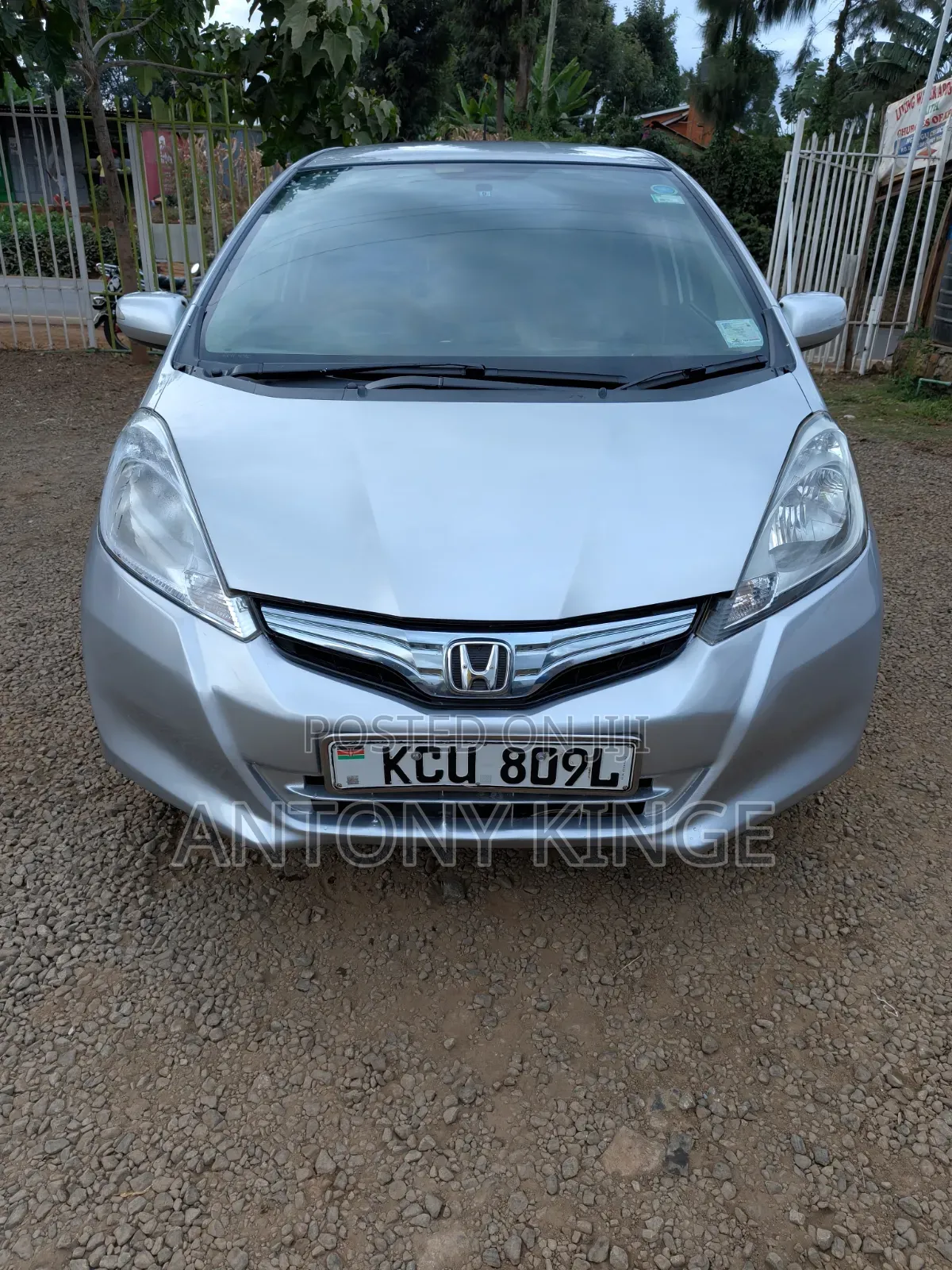 Honda Fit 2011 Silver